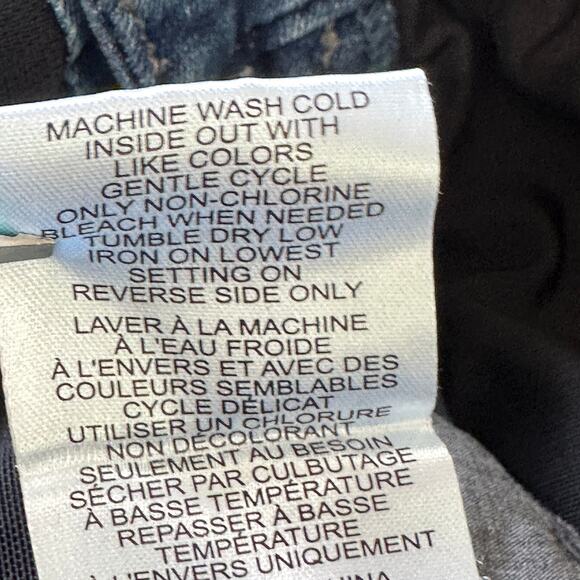 WIT & WISDOM AB SOLUTION HIGH RISE RETRO BERMUDA SHORTS IN BLUE NWT‎ SIZE 2 - Picture 7 of 11